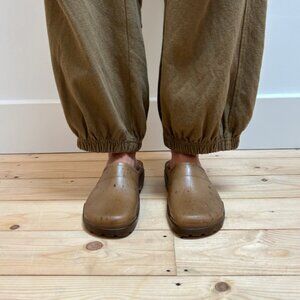 Classic Brown Mules
